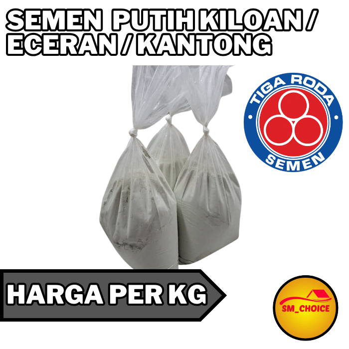 SEMEN PUTIH KILOAN SEMEN PUTIH KANTONGAN SEMEN PUTIH ECERAN HARGA PER KG