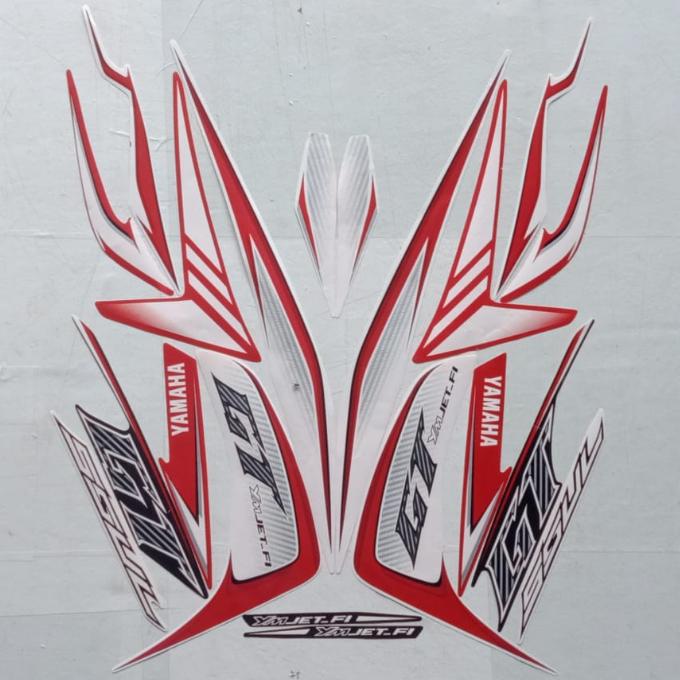 STIKER STRIPING STANDART MIO SOUL GT 2013 - LIST MOTOR MIO SOUL GT 2013 - STIKER MIO SOUL GT 2013 TE