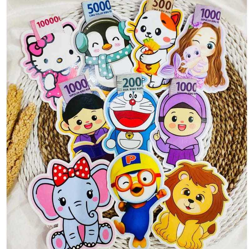

Amplop 3d Kawaii Uang Lipat 2x