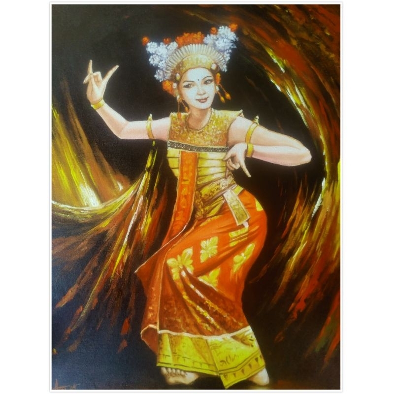 Lukisan Penari Bali