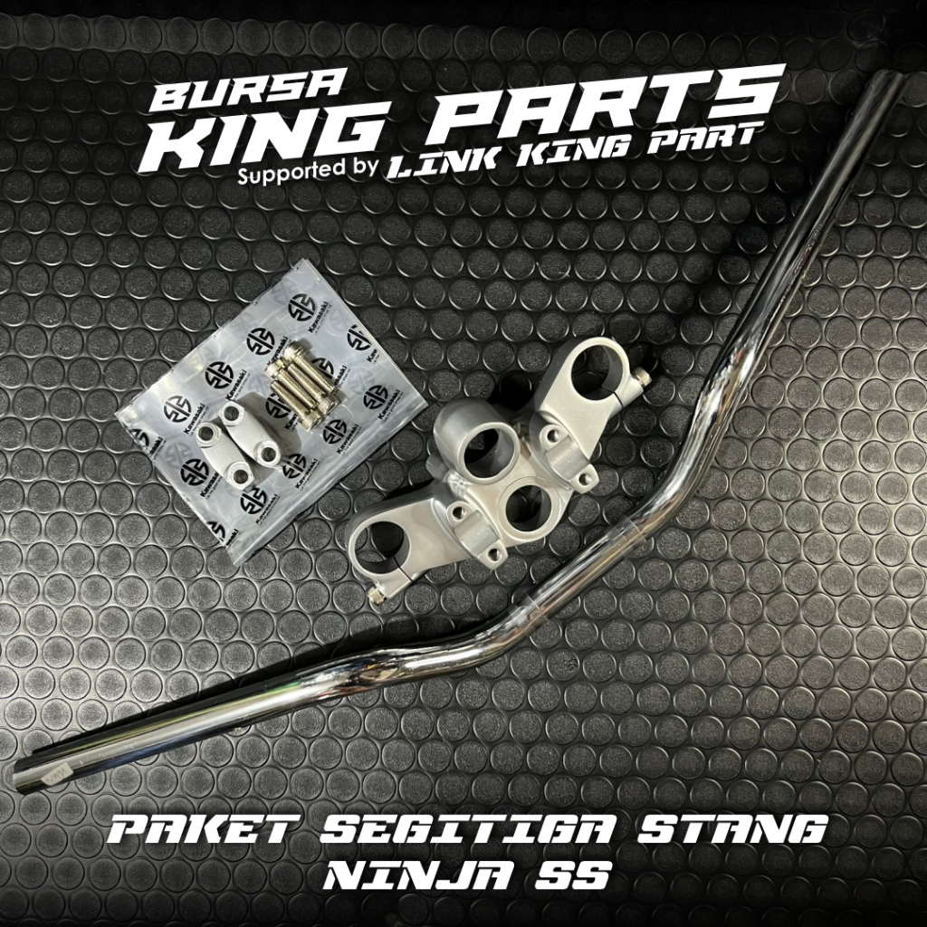 PAKET STANG PLUS SEGITIGA ATAS NINJA SS/SEGITIGA STANG ATAS PLUS STANG NINJA SS SET PNP NINJA R