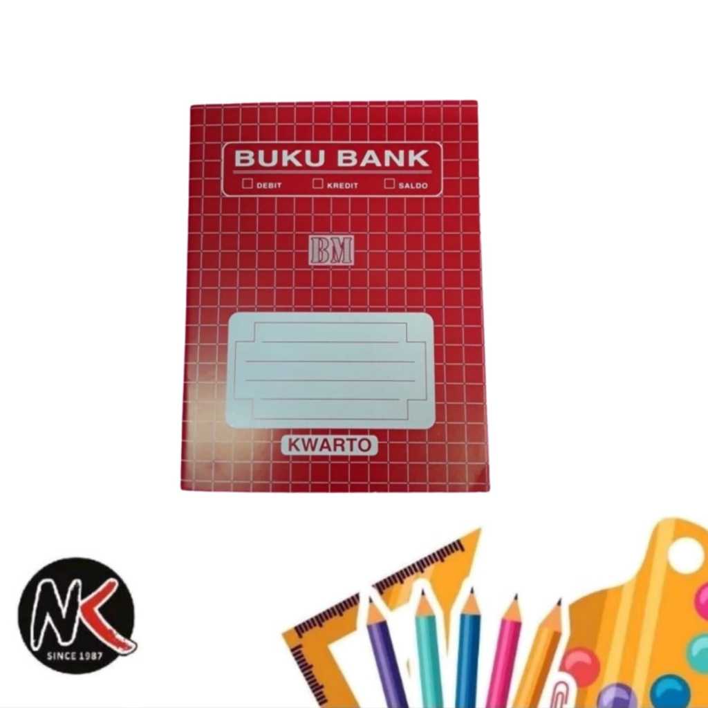 

Buku Bank Quarto BM 50 Lembar