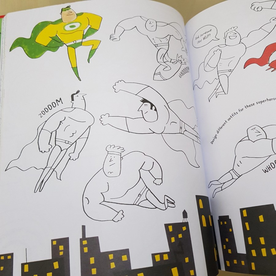 

Kidnedu Buku Anak Doodling, Drawing and Coloring Book / Buku Mewarnai Anak RB9