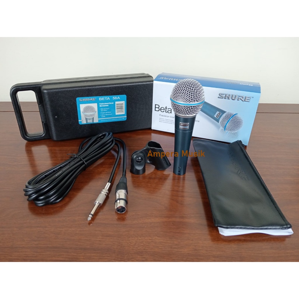 Mic kabel SHURE BETA 58A KOPER / BETA 58A / SHURE BETA 58A KOPER