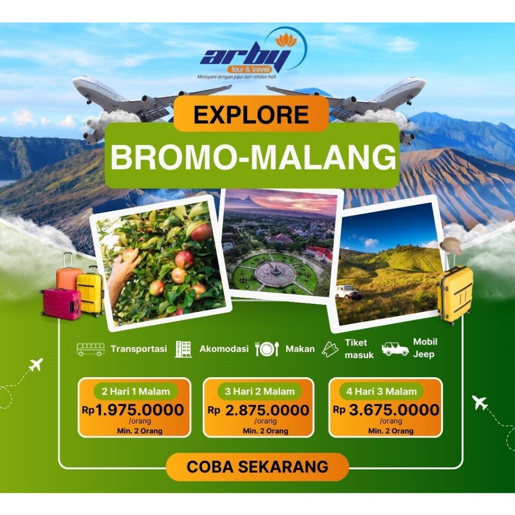 TOUR WISATA BROMO BATU MALANG