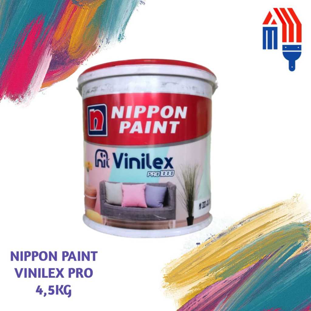 Nippon Paint Vinilex Pro 1000 4,5 Kg / Cat Galon Nippon Paint Vinilex Pro 1000