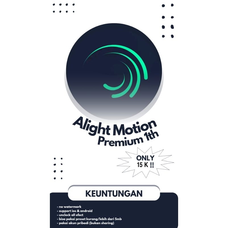 Alight motion premium 1th private
