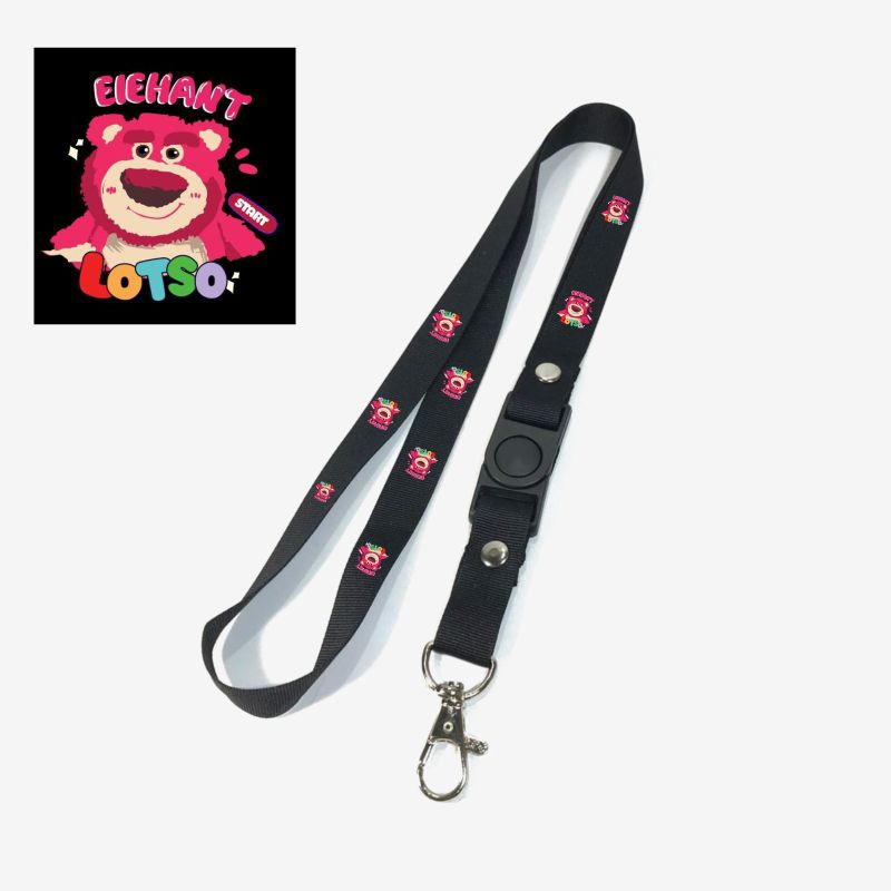 

Tali Lanyard LOTSO TOY STORY / Lanyard Hitam Premium lanyard anime cartoon kartun / gantungan kunci / gantungan id card / gantungan flashdisk / nametag hp name tag / gantungan pengait handphonec