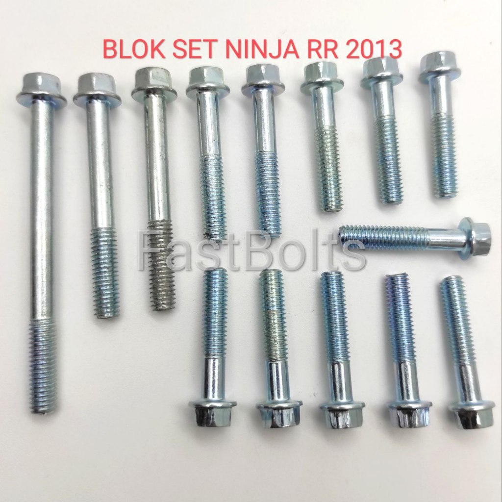 [PAKET] SET Baut Blok Ninja RR 2013