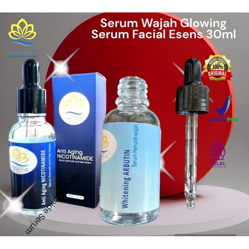 Serum pemutih wajah dan penghilang flek hitam NR Baya skin care