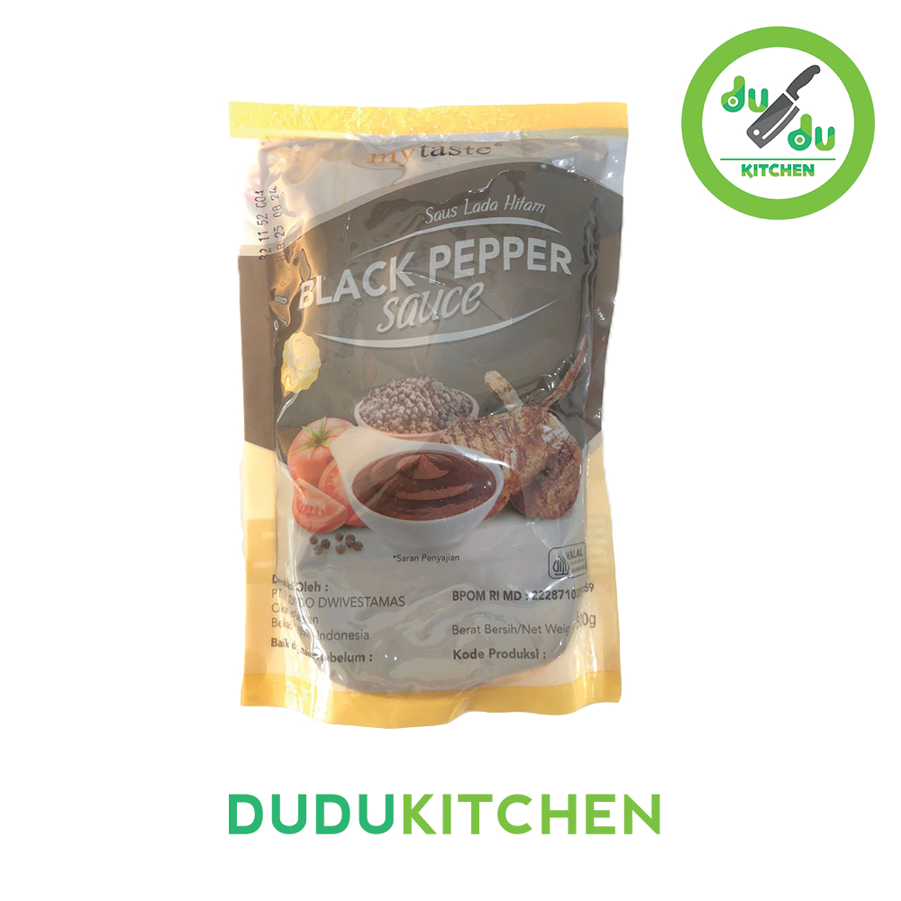 

Dudu Kitchen (MyTaste) Blackpepper 500gr - black pepper steak saus sauce my taste