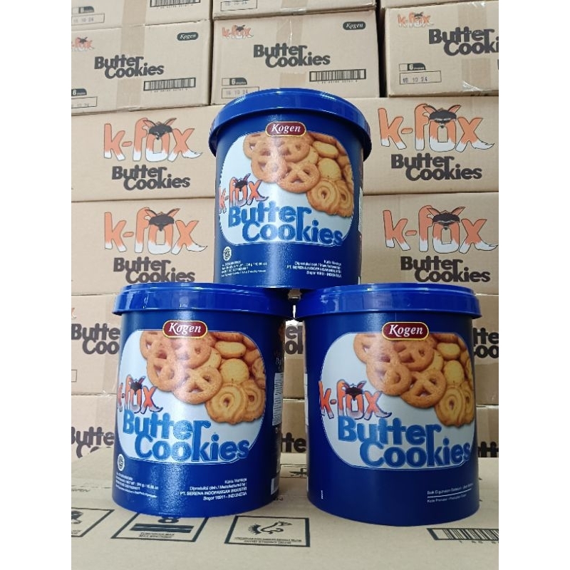 

Kogen K-Fox Butter Cookies ukuran 300gr