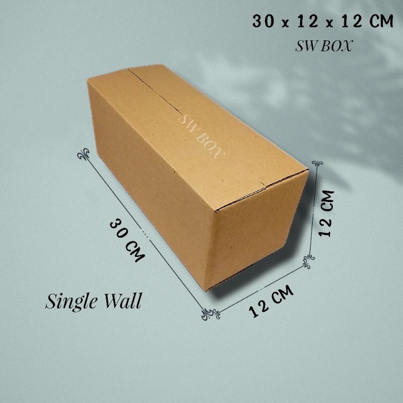 

Kardus Ukuran 30x12x12 CM Box untuk packing ST