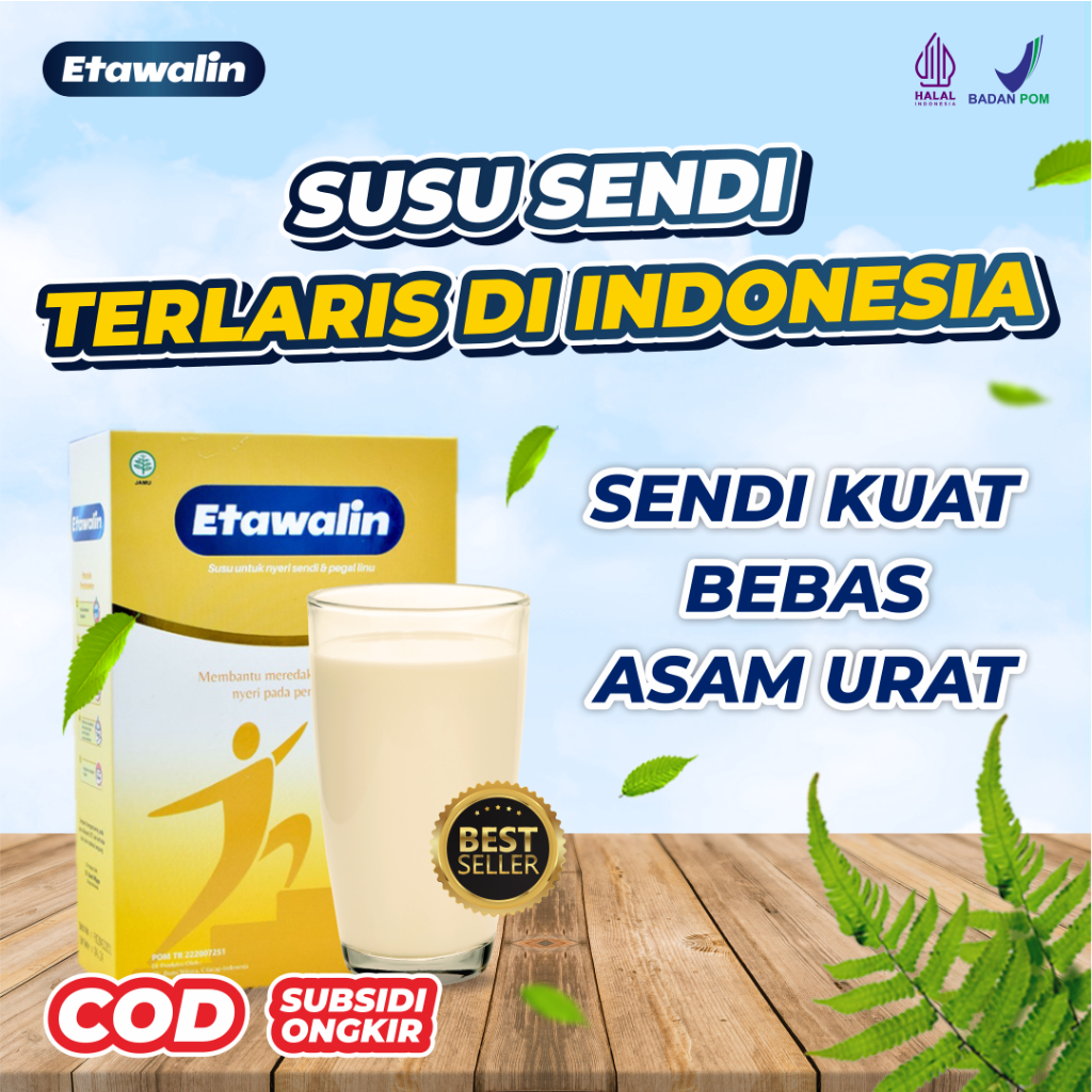 

Etawalin Susu Kambing Etawa Atasi Nyeri Sendi & Osteoporosis Asam Urat Rematik