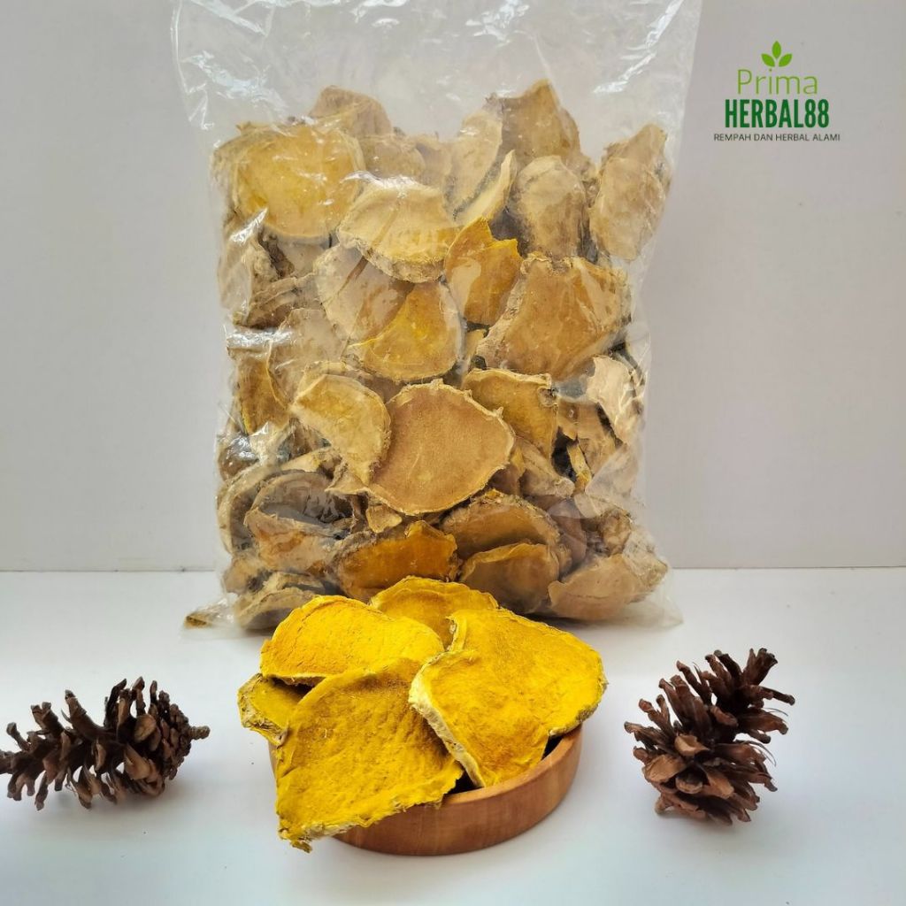 

Temulawak Rajang Iris Kering