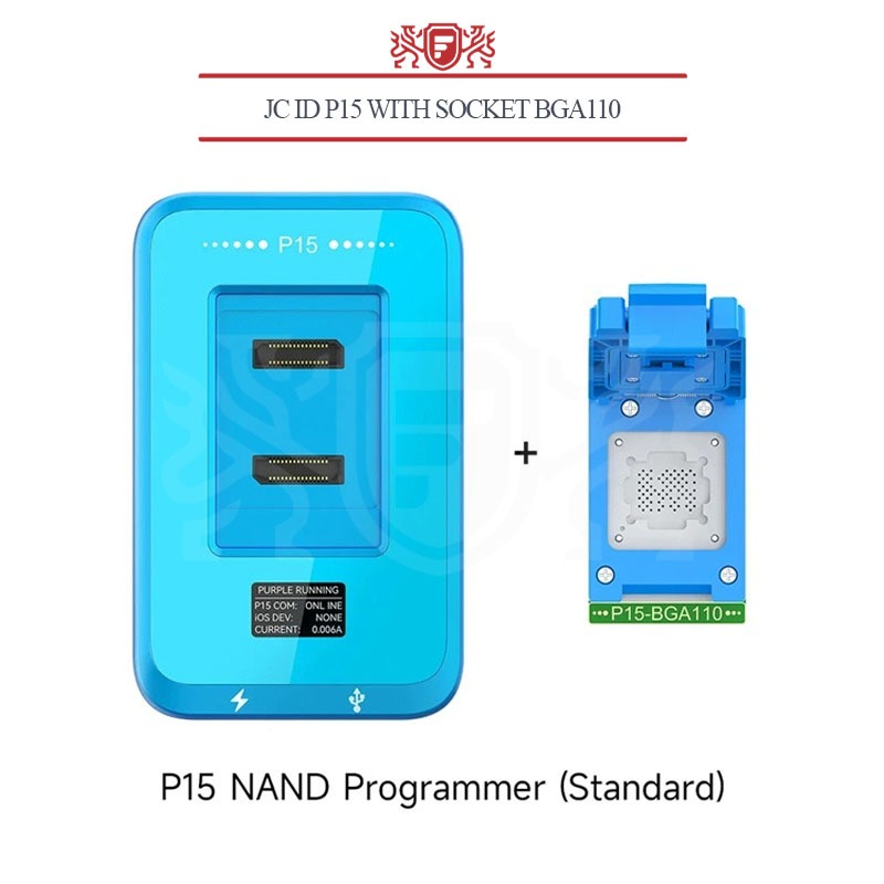 JC ID P15 Nand Programmer With Socket BGA110 / Socket BGA315 JC ID P15 / Socket BGA70 JC ID P15 / So
