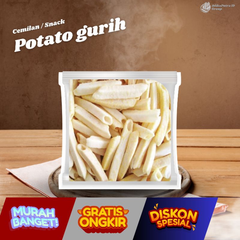 

Cemilan Potato Gurih 250 gr / Snack / Potato Gurih
