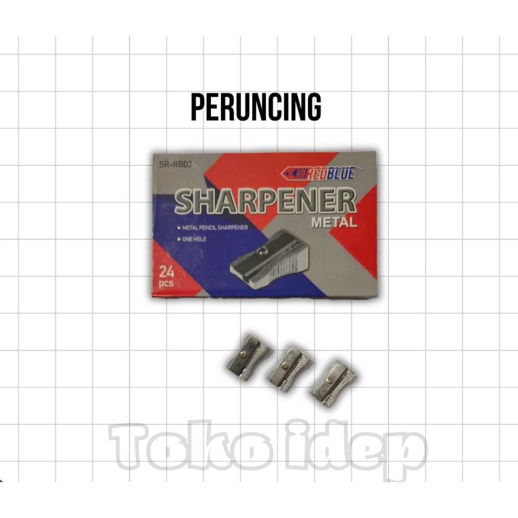 

Serutan Rautan Sharpener Pensil Murah Metal SR-RB03