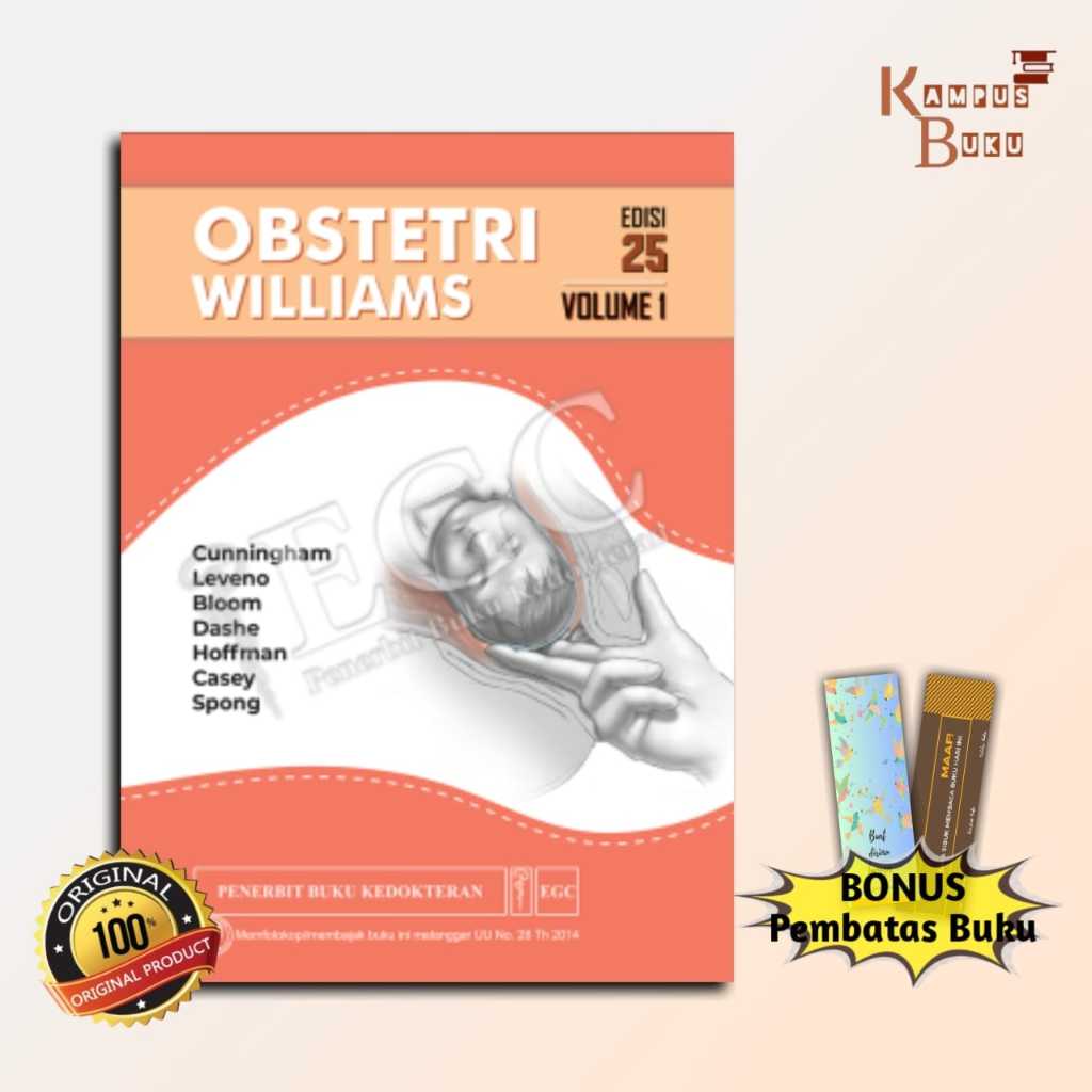 Buku Obstetri Williams edisi 25 Vol 1 ORI