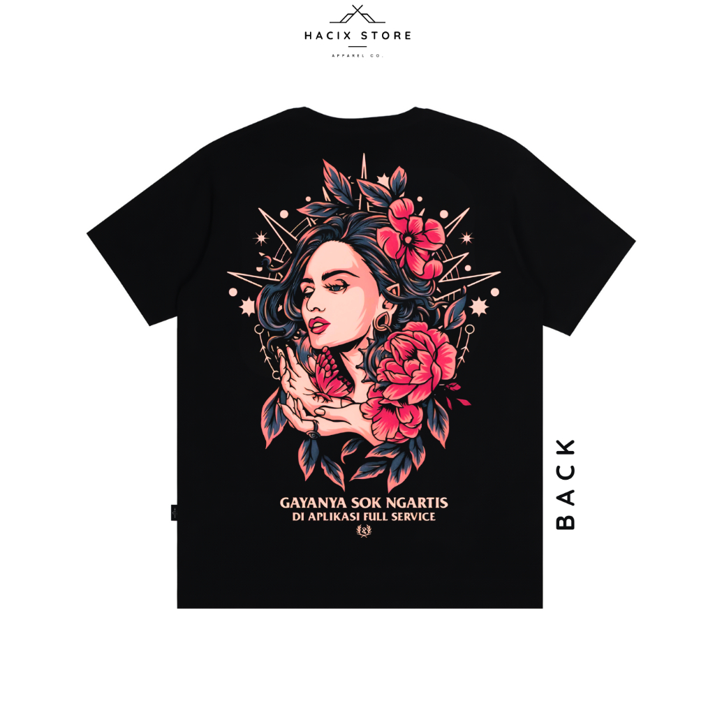 Hacix Store - KAOS SINDIRAN SATANIC VOL3 PAKAIAN PRIA TERBARU VOL SATANIC
