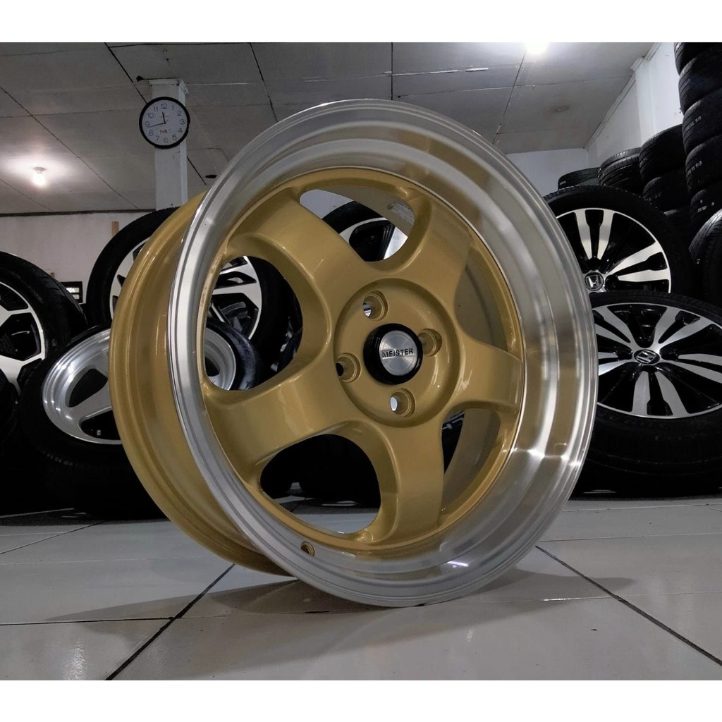 velg mobil ring 17 celong work meister R17x75/9 pcd 4x100 jazz,yaris