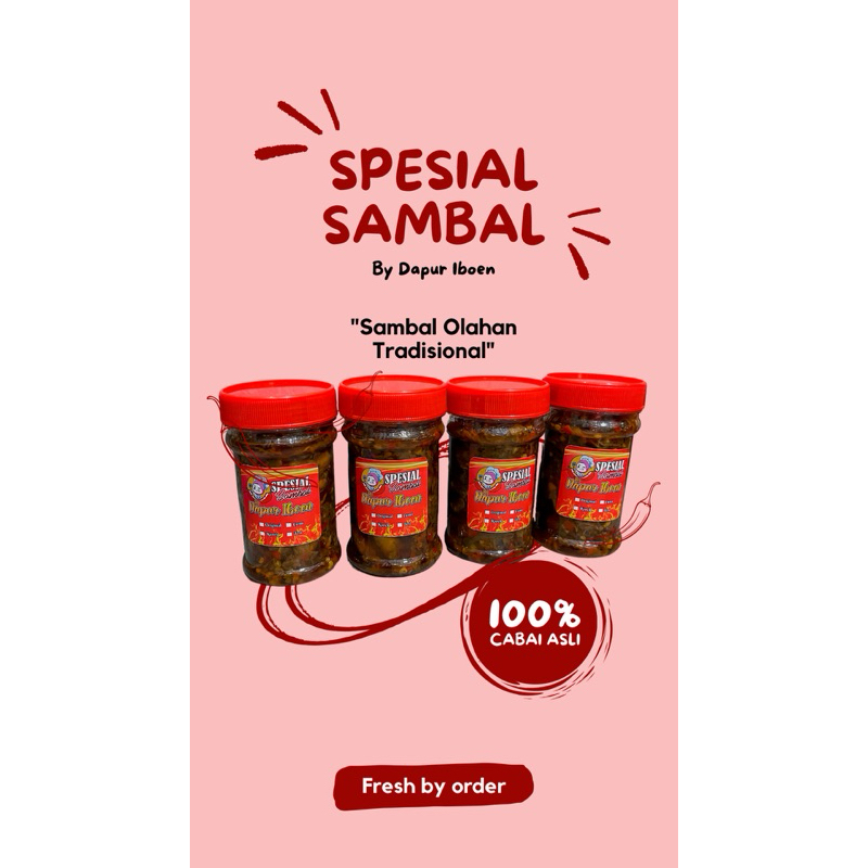 

Sambal Trasi original by Dapur Iboen