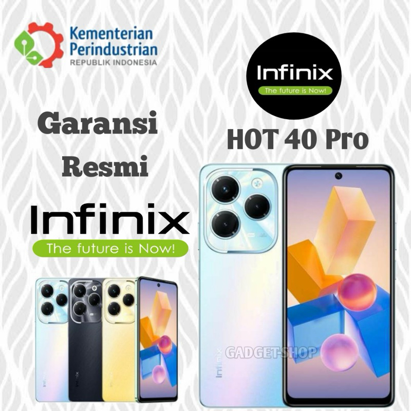 infinix Hot 40 Pro 8/256GB garansi resmi infinix indonesia Up to 16GB Extended Ram - Helio G99