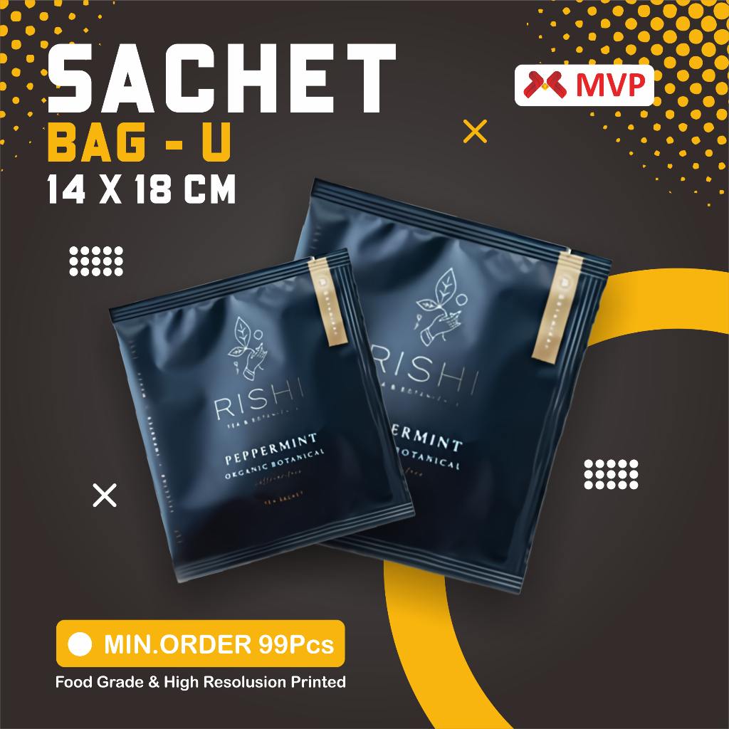 

KEMASAN MAKANAN SACHET BAG-U - 14x18cm