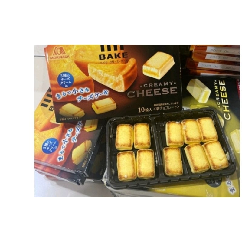 

morinaga bake creamy cheese isi 10 pcs