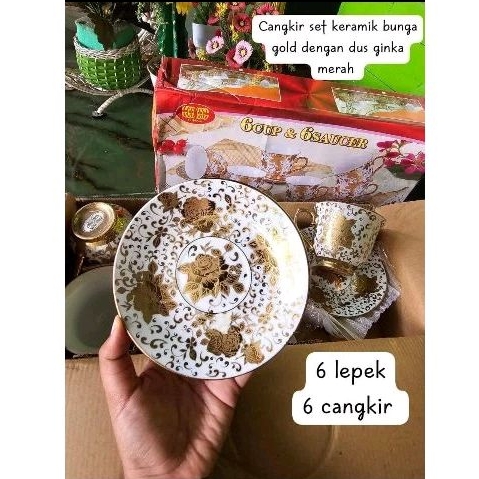 SET CANGKIR GINKA
