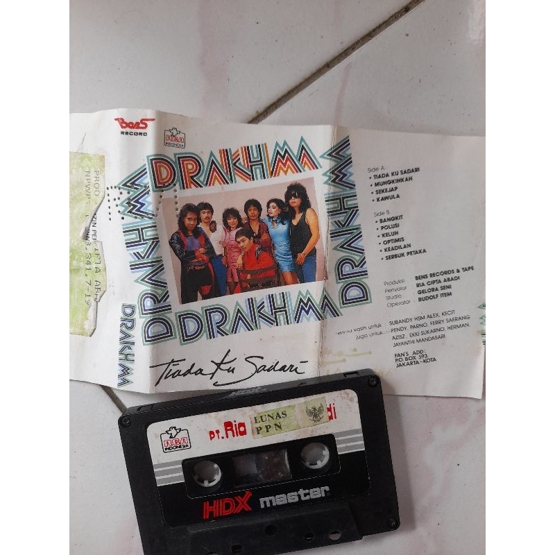 Kaset DRAKHMA Tiada Kusadari