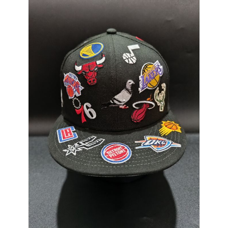 Topi Caps New Era Full Team All Over Team Staple Pigeon