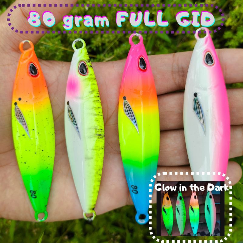 METAL JIG KOIKA 80 GRAM FULL GID