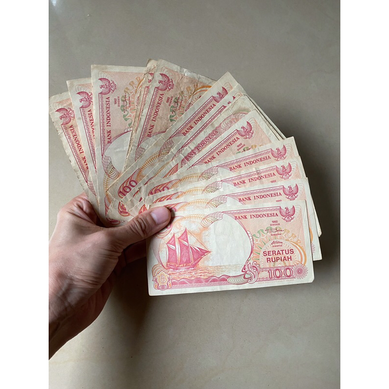 uang kertas lama 100 rupiah