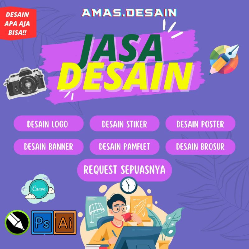 jasa desain logo/pamflet termurah seindonesia