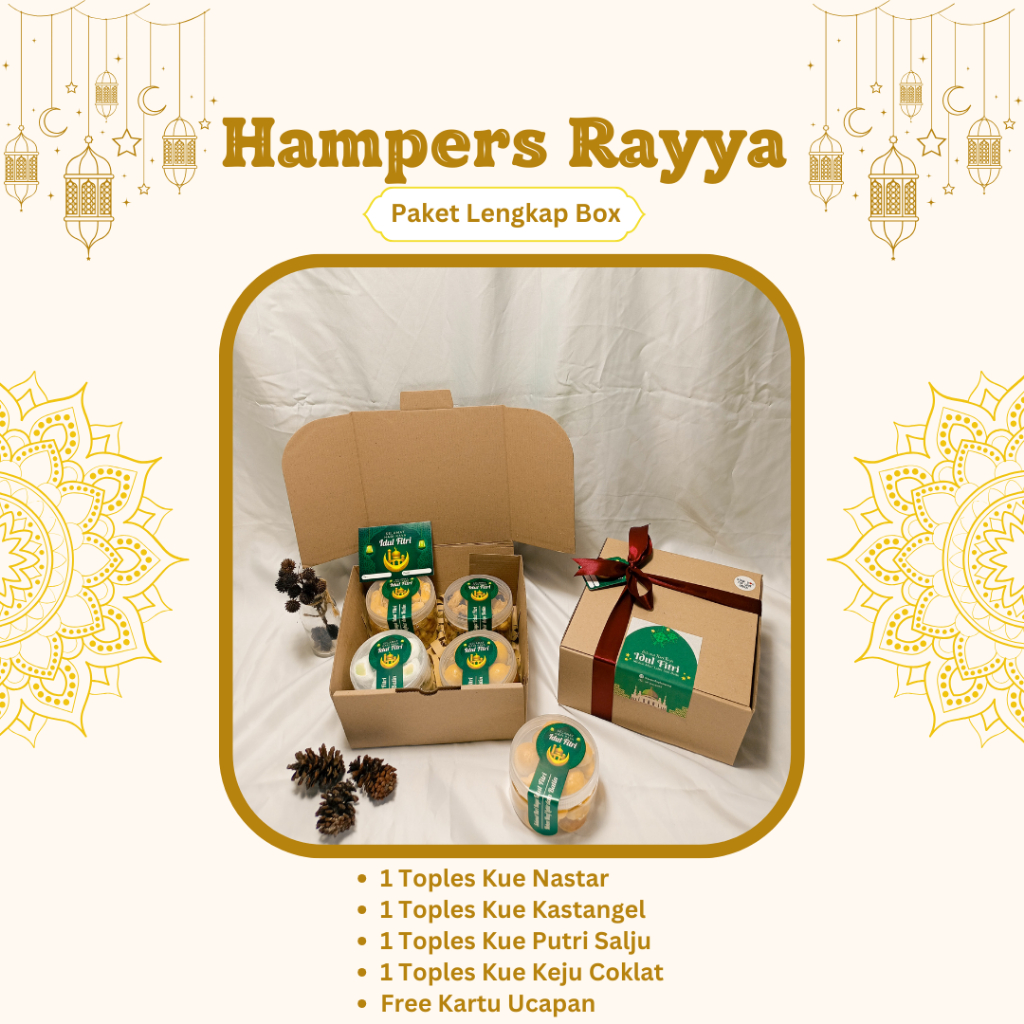 

Hampers Giftbox Kado - Kue Kering Lebaran