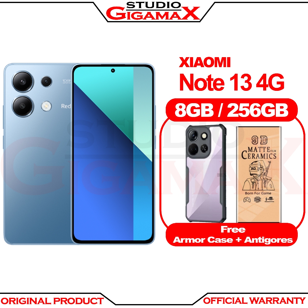 Xiaomi Redmi Note 13 4G 8/256GB Garansi Resmi