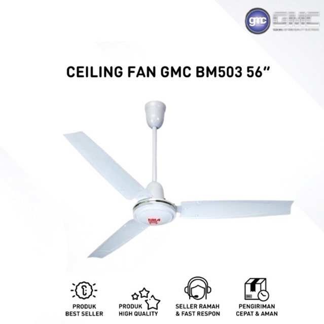 KIPAS ANGIN HELIFAN GMC KIPAS ANGIN PLAFON GMC KIPAS ANGIN HELIFAN BALING BESI