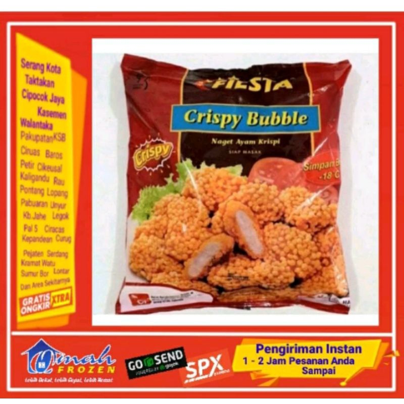 

INSTAN NAGET fiesta crispy bubble 500 gr