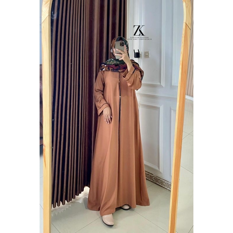 Gamis Dress Zakiyah Kaftan Jatim