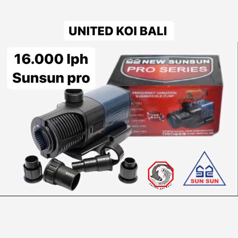 MESIN POMPA SUBMERSIBLE NEW SUNSUN RPS16000 POMPA CELUP RPS 16000 PRO