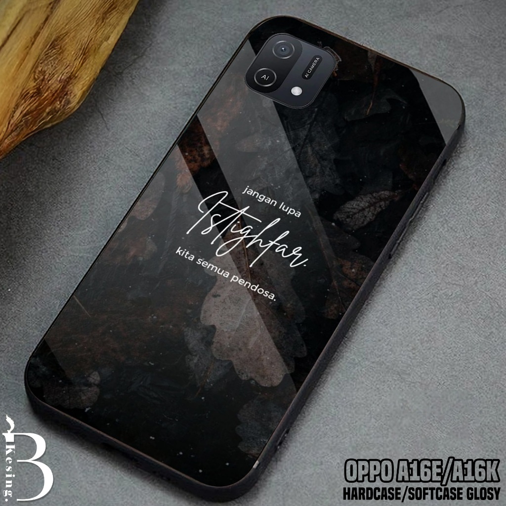 Case OPPO A16E / OPPO A16K - Casing OPPO A16E / OPPO A16K Motif QUOTES Terbaru - Silikon Hp OPPO A16
