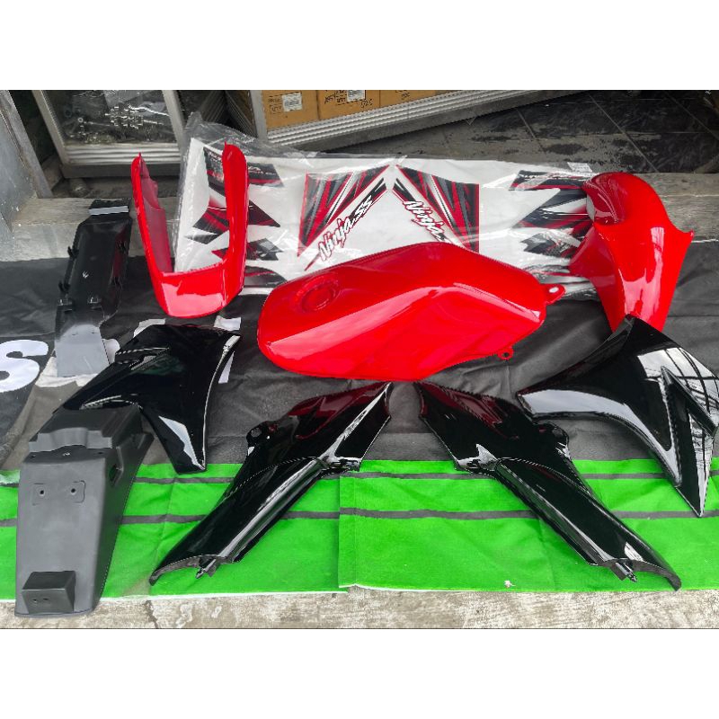 BODY FULLSET NINJA SS KUNING ORIGINAL KAWASAKI | BODY NINJA | BODY MOTOR