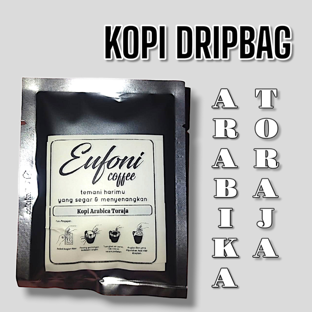 

Kopi Arabika Toraja Eufoni Coffee Drip Premium @2sachet