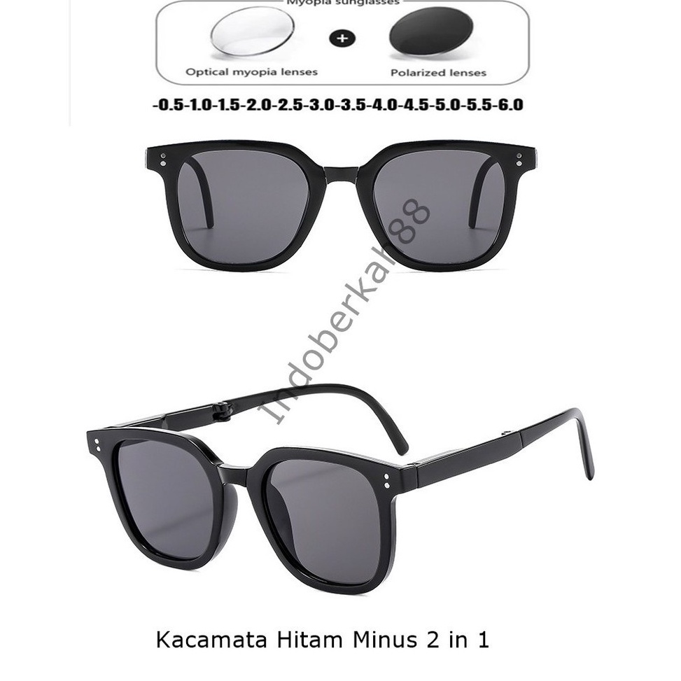 Sale plus Kacamata Hitam Minus 123456 Fashion Korea Retro Anti Blue Light anti Radiasi Model untuk P