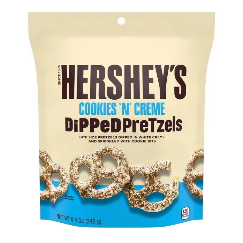 

HERSHEY’S Cookies ‘N’ Creme Dipped Pretzels 240g