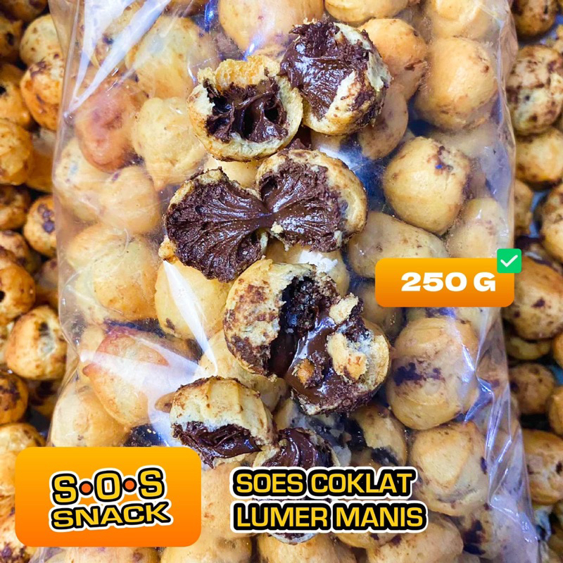 

soes sus coklat lumer kemasan 250g