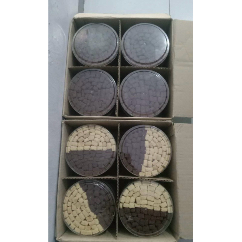kue kering coklat almond kacang