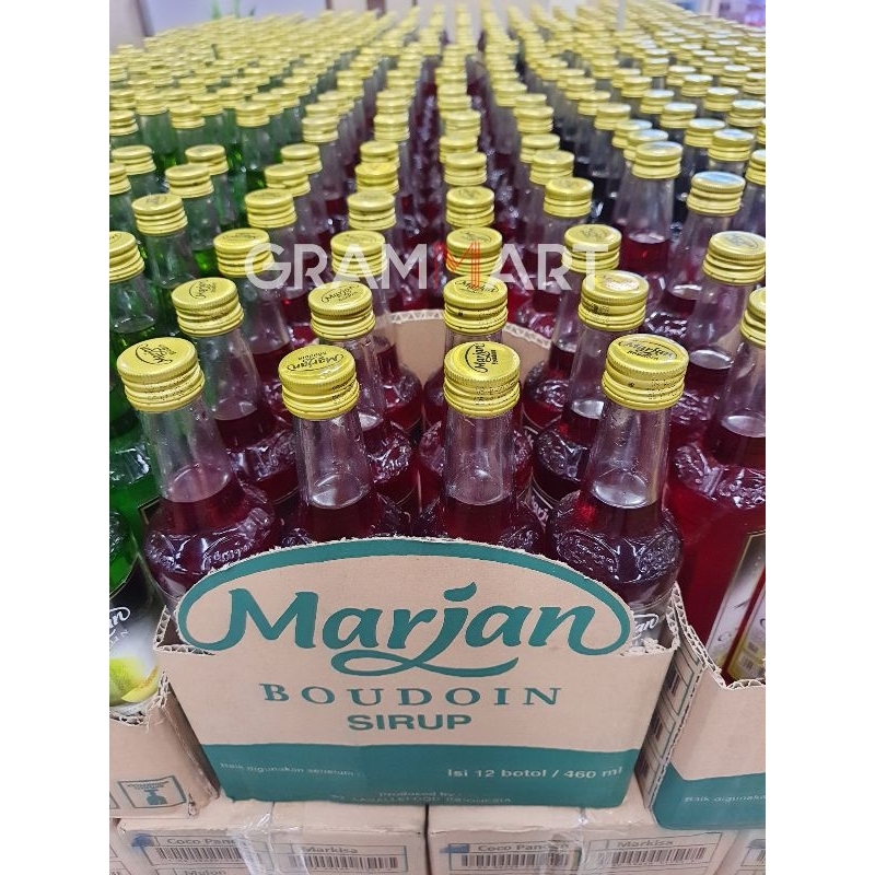 

(1 Botol) Sirup Marjan Boudoin 460 Mili