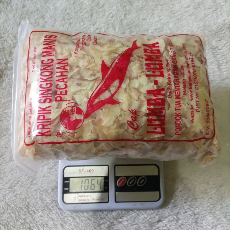 

kripik singkong lumba-lumba PECAHAN +1000 gram